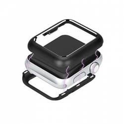 Carcasa magnetica pentru Apple Watch Bibilel compatibil cu dimensiunea 42mm Negru BBL645 