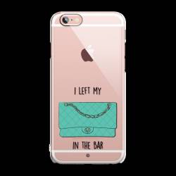 Carcasa Patchworks I left my bag case pentru Apple iPhone 66s transparenta