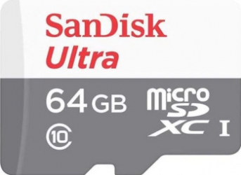 Card Memorie SanDisk MicroSD 64GB CL10 