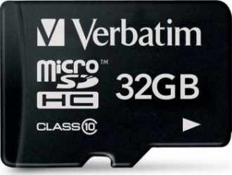 Card de Memorie Verbatim microSDHC 32GB Class10 
