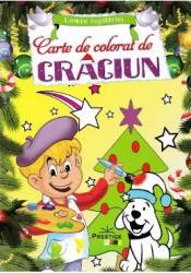 Carte de colorat de Craciun 