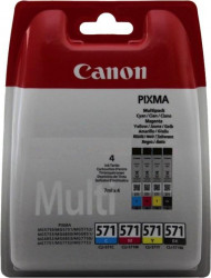 Multipack Canon CLI-571MULTI Cyan Magenta Galben Negru 
