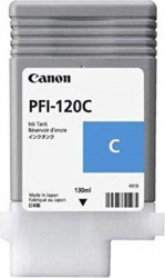 Cartus cerneala canon pfi-120c cyan capacitate 130ml pentru canon tm Albastru 