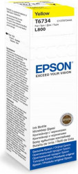 Cartus Epson T6734 L800 L805 L810 70ml Galben 