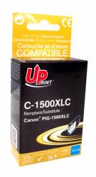 Cartus cerneala UPRINT CJ1500XLCUP Cyan 14 ml compatibil PGI1500XL-C 