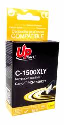 Cartus cerneala UPRINT CJ1500XLYUP Galben 14 ml compatibil PGI1500XL-Y 