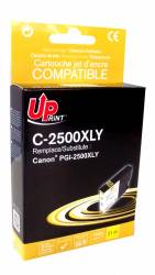 Cartus cerneala UPRINT CJ2500XLYUP Galben 21 ml compatibil PGI2500XL-Y 