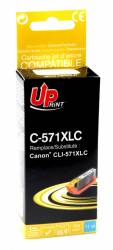 Cartus cerneala UPRINT CJ571XLCUP Cyan 11 ml compatibil CLI 571XL C 
