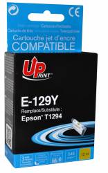 Cartus cerneala UPRINT EJ129YUPR Galben 12 ml compatibil T1294 