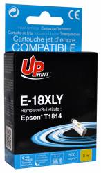 Cartus cerneala UPRINT EJ18XLYUPR Galben 9 ml compatibil T1814T1804 