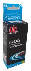 Cartus cerneala UPRINT EJ26XLYUP Galben 15 ml compatibil T2624T2604 