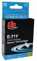Cartus cerneala UPRINT EJ71YUPR Galben 10 ml compatibil T0714T0894 