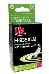 Cartus cerneala UPRINT HJ935XLMUP Magenta 12 ml compatibil C2P25AE 