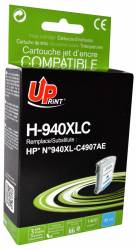 Cartus cerneala UPRINT HJ940XLCUP Cyan 35 ml compatibil C4907 
