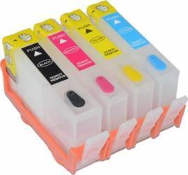 Cartuse reincarcabile Procart pentru HP655 