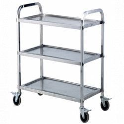 Carucior debarasare metalic multifunctional RAKI 3 polite mic 75x40x82 5cm 