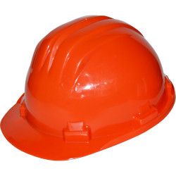 Casca de protectie din HDPE Danger portocaliu