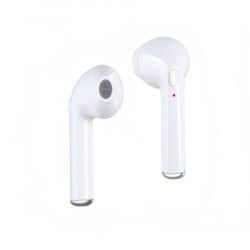 Casti bluetooth TWS i 7 alb 