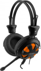 Casti A4tech HS-28 Orange-Black