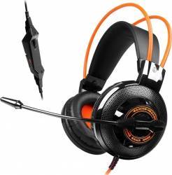 Casti Somic G925 Black Orange 