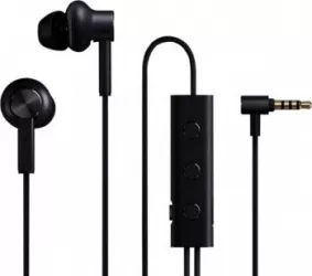 Casti stereo Xiaomi Mi Noise Cancelling Earphones In-Ear Microfon Control pe fir Negru
