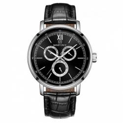 Ceas Naviforce mecanism Seiko VX68 Rezistent Apa Functie Calendar Curea Piele 