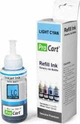 Cerneala Procart compatibila Epson seria L 100 ml Turcoaz light 