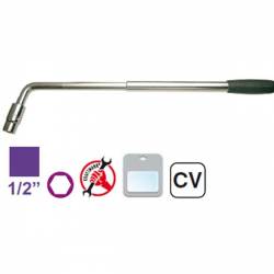 Cheie pentru roti 12 17 + 19 mm 