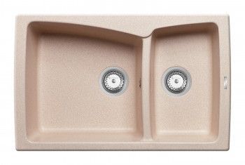 Chiuveta bucatarie Pyramis DELIA 785x495mm adancime 190mm montare pe blat Pyratek grano