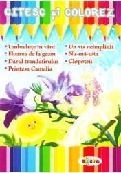 Citesc si colorez Umbrelute in vant 