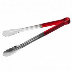 Cleste inox RAKI pentru servit cu maner silicon 30cm MN0198883 