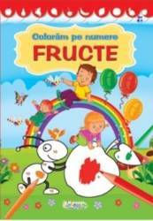 Coloram pe numere Fructe 