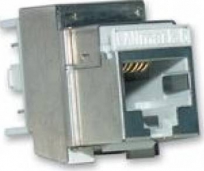 Conector Nexans RJ45 cat 6 ecranat Evo Snap-In LANmark 