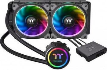 Cooler procesor cu lichid Thermaltake Floe Riing RGB 240 Premium Edition CL-W157-PL12SW-A 