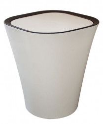Cos gunoi baie 15lt bej 