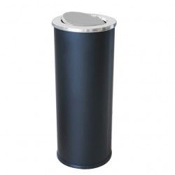 Cos gunoi cu capac basculant i galeata interior 25xh61cm negru 