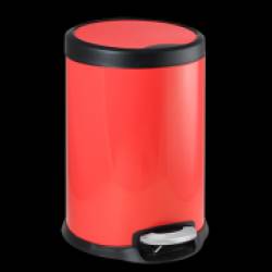 Cos gunoi cu pedala FANTASY 5L rosu 