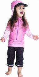 Costum de baie Pink Ocean marime 62- 68 protectie UV Swimpy 