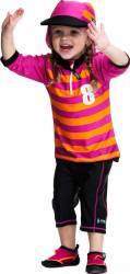 Costum de baie Sport pink marime 92- 104 protectie UV Swimpy 