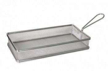 Cosulet dreptunghiular servire RAKI pentru cartofi prajiti snacks 25 5x13x4 3cm 