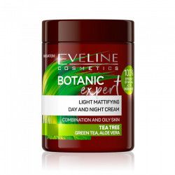 Crema de zi si noapte usor matifianta Eveline Botanic Expert Arbore de ceai 100 ml