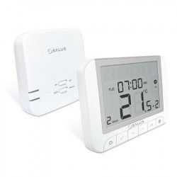 Termostat wireless Salus RT520RF Wi-Fi Ecran LED Alb 
