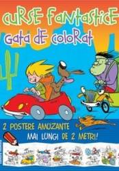 Curse fantastice gata de colorat - Masini 