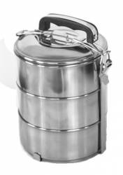 Cutie caserola termos transport alimente set 3 piese inox 14cm MN0198630 