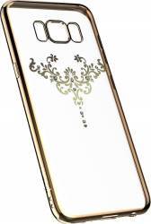 Devia Husa Silicon Iris Samsung Galaxy S8 Plus G955 Champagne Gold Cristale Swarovski 