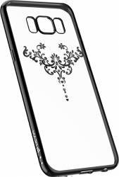 Devia Husa Silicon Iris Samsung Galaxy S8 Plus G955 Gun Black Cristale Swarovski 