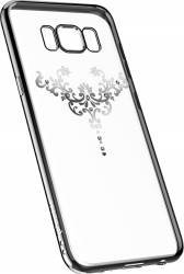 Devia Husa Silicon Iris Samsung Galaxy S8 Plus G955 Silver Cristale Swarovski 