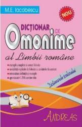 Dictionar de omonime al limbii romane - M.E. Iocobescu 