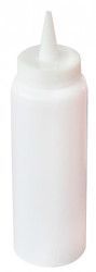 Dispenser maioneze RAKI 12oz alb 