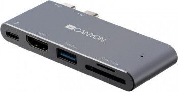 Docking Station 5 in 1 Canyon Multiport Thunderbolt 3 Gri 